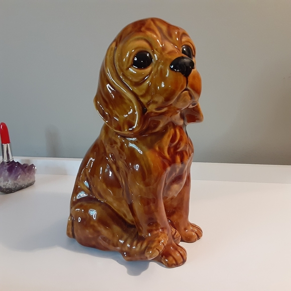 Vintage Ceramic Spaniel Dog - Picture 5 of 13